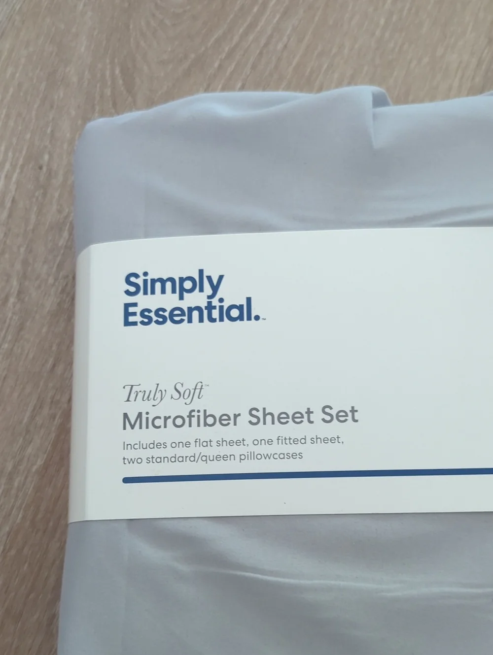 Queen Soft Bed Sheets Gray New